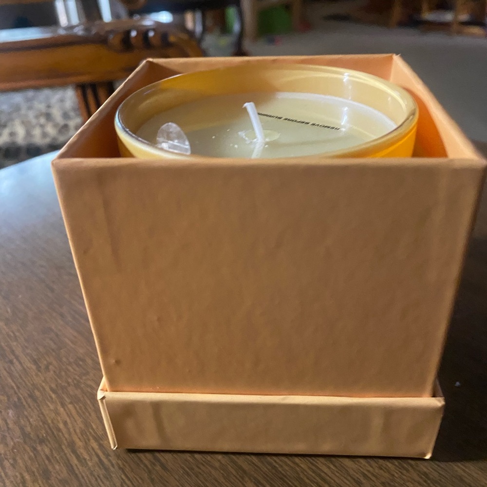 Wellness Candle Grateful Soy Blend Scented Candle Orange Lychee Patchouli - Picture 11 of 11